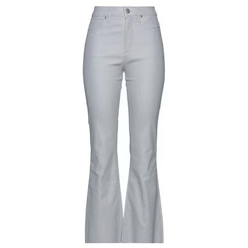 NWT Federica Tosi Italy grey coated cotton jeans. 27